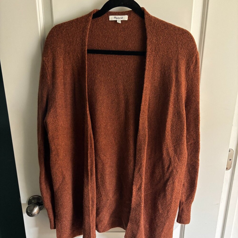 Rust Madewell Cardigan